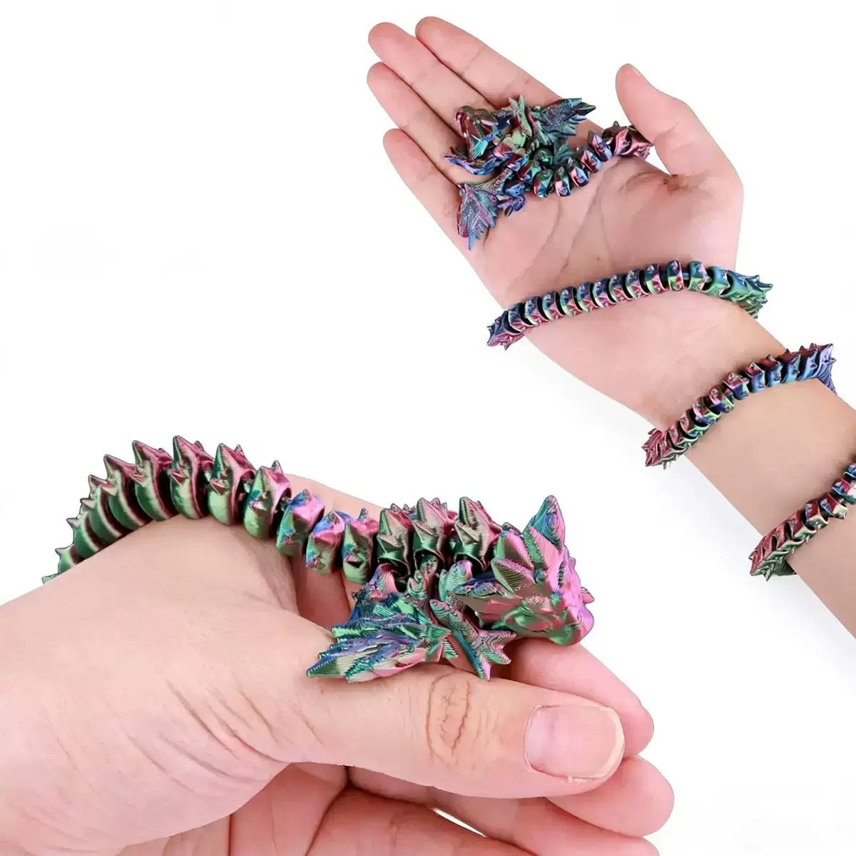 Ember crystal dragon tricolor