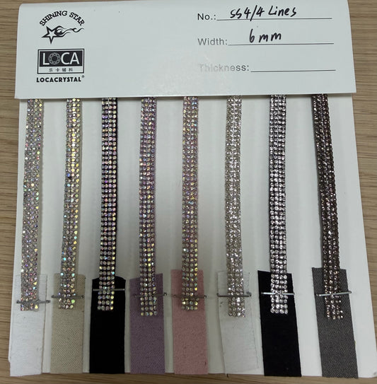 Diamond Rope - Full Diamond - SS4 (meter)