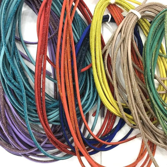 S528 Crystal Rhinestone Drawstring Rope - Luxury Diamond Hoodie Cord