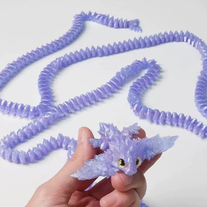 Ember crystal dragon purple