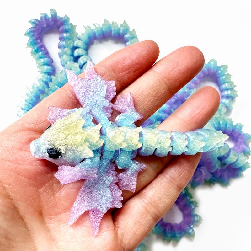 Ember crystal dragon rainbow