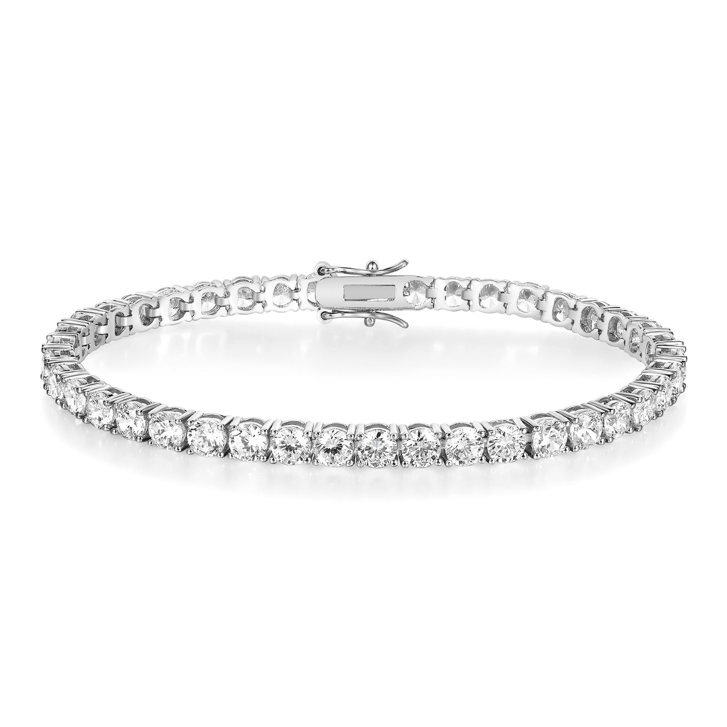 Lina crystal tennis bracelet