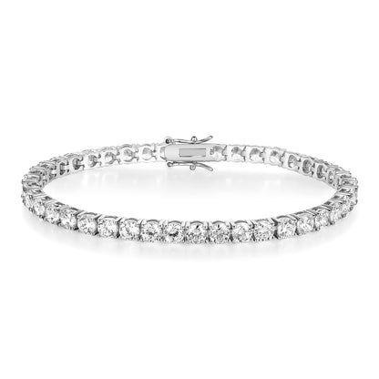 Lina crystal tennis bracelet