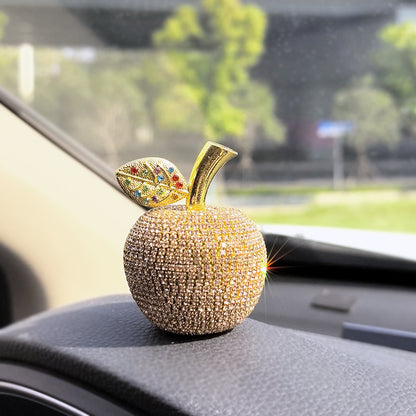 Pomme crystal apple gold
