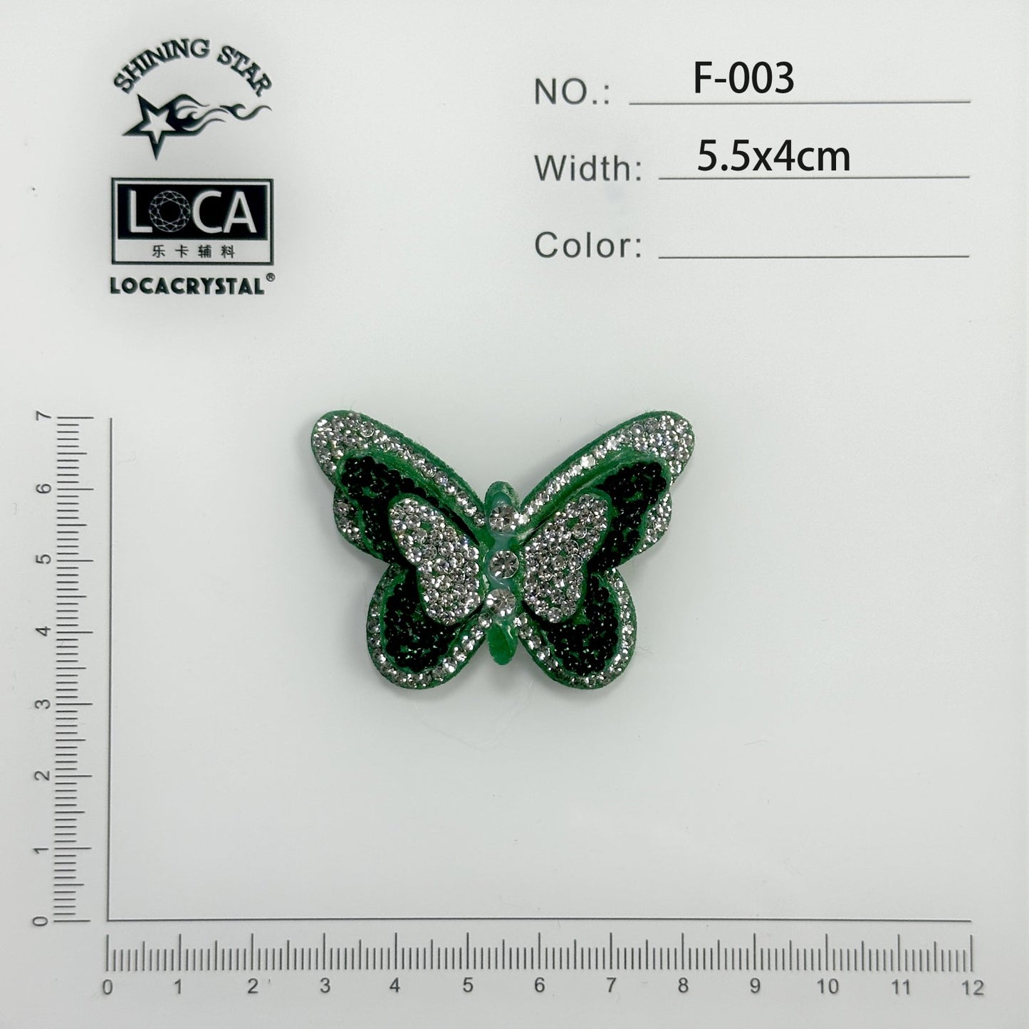 Crystal Flower Patch F-003