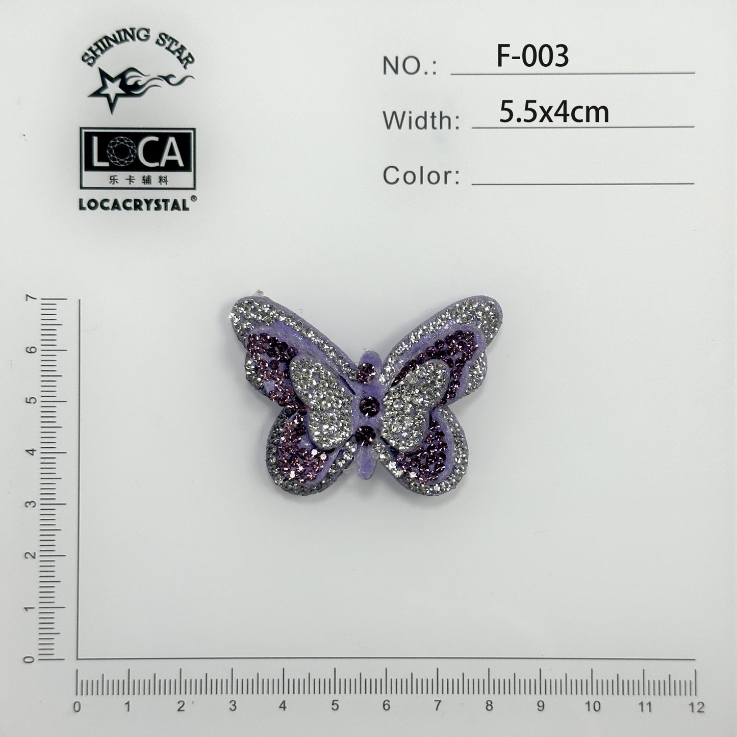 Crystal Flower Patch F-003