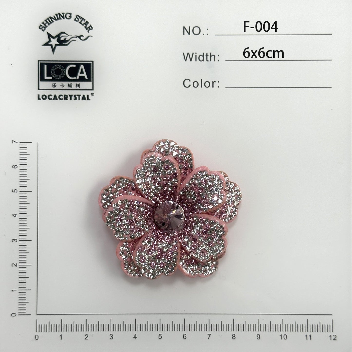 Crystal Flower Patch F-004