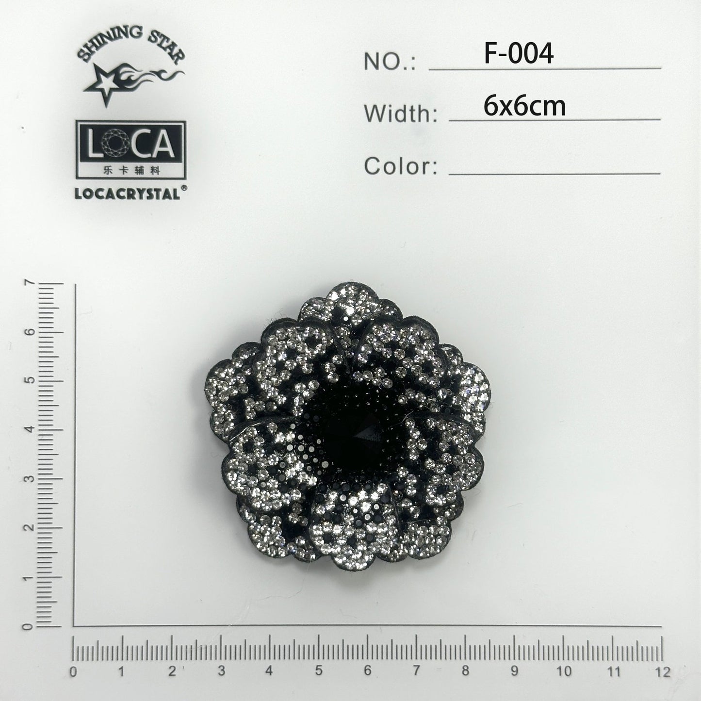 Crystal Flower Patch F-004