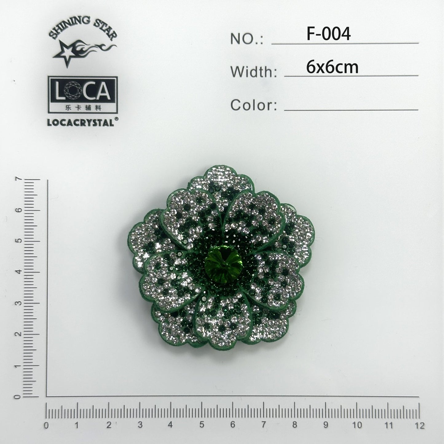Crystal Flower Patch F-004