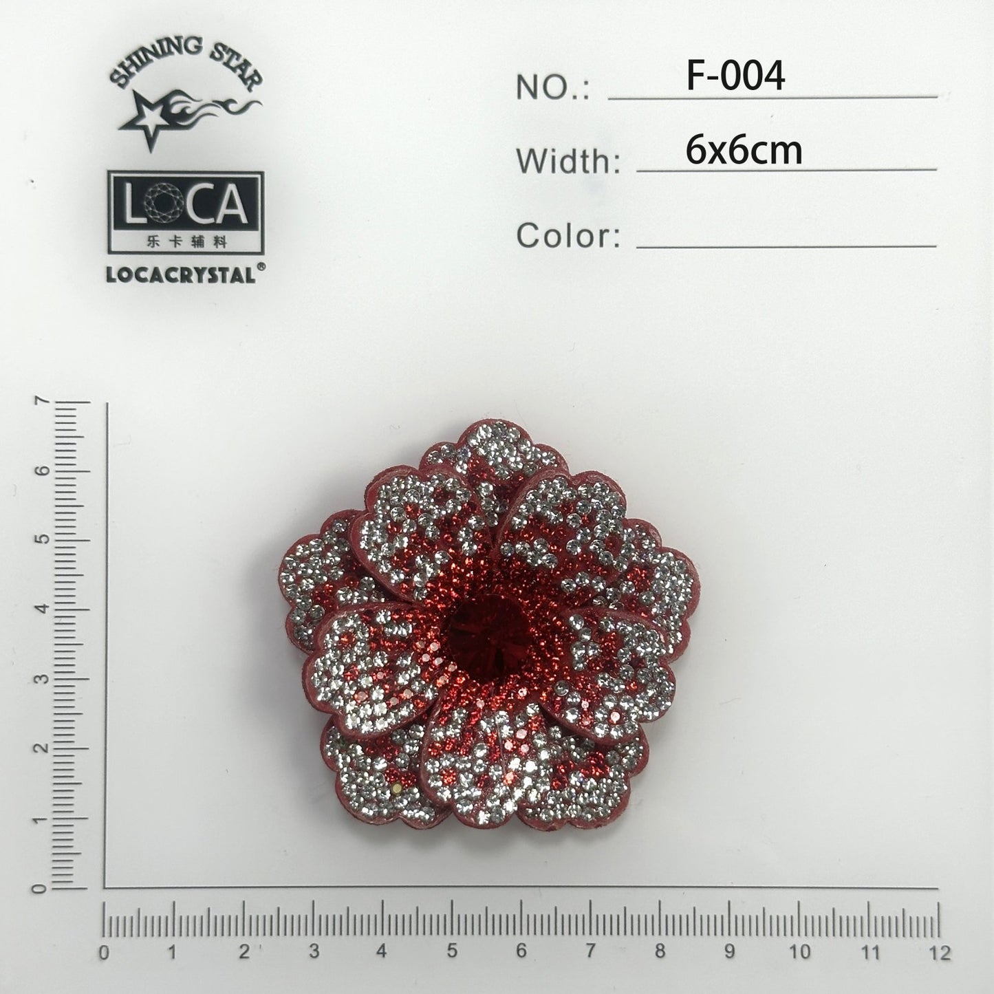 Crystal Flower Patch F-004
