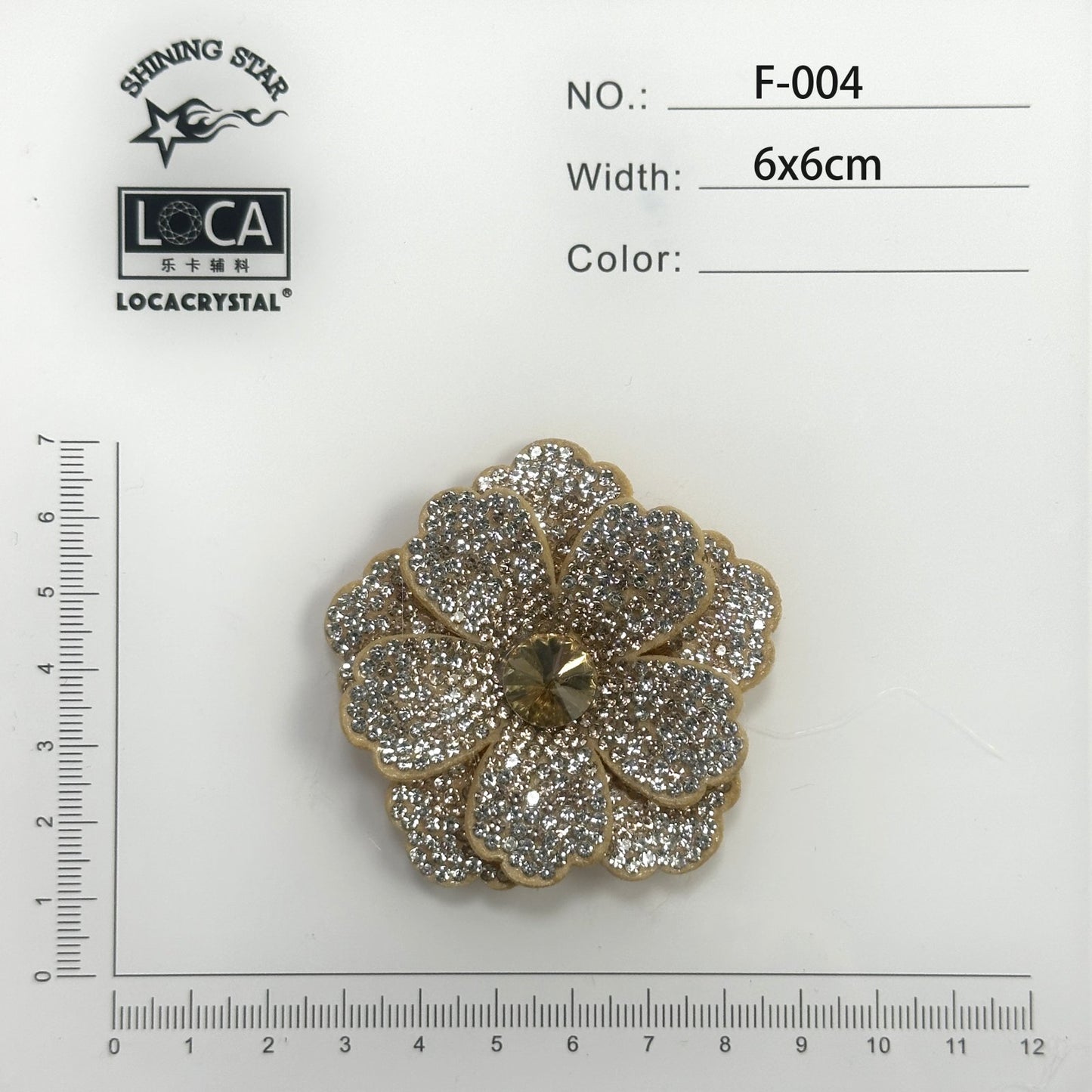 Crystal Flower Patch F-004