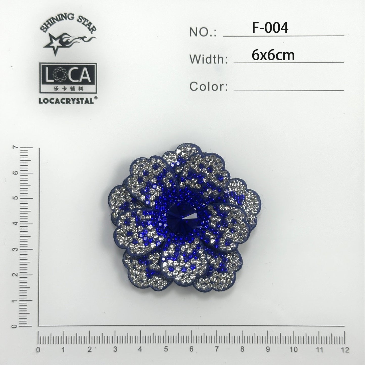 Crystal Flower Patch F-004