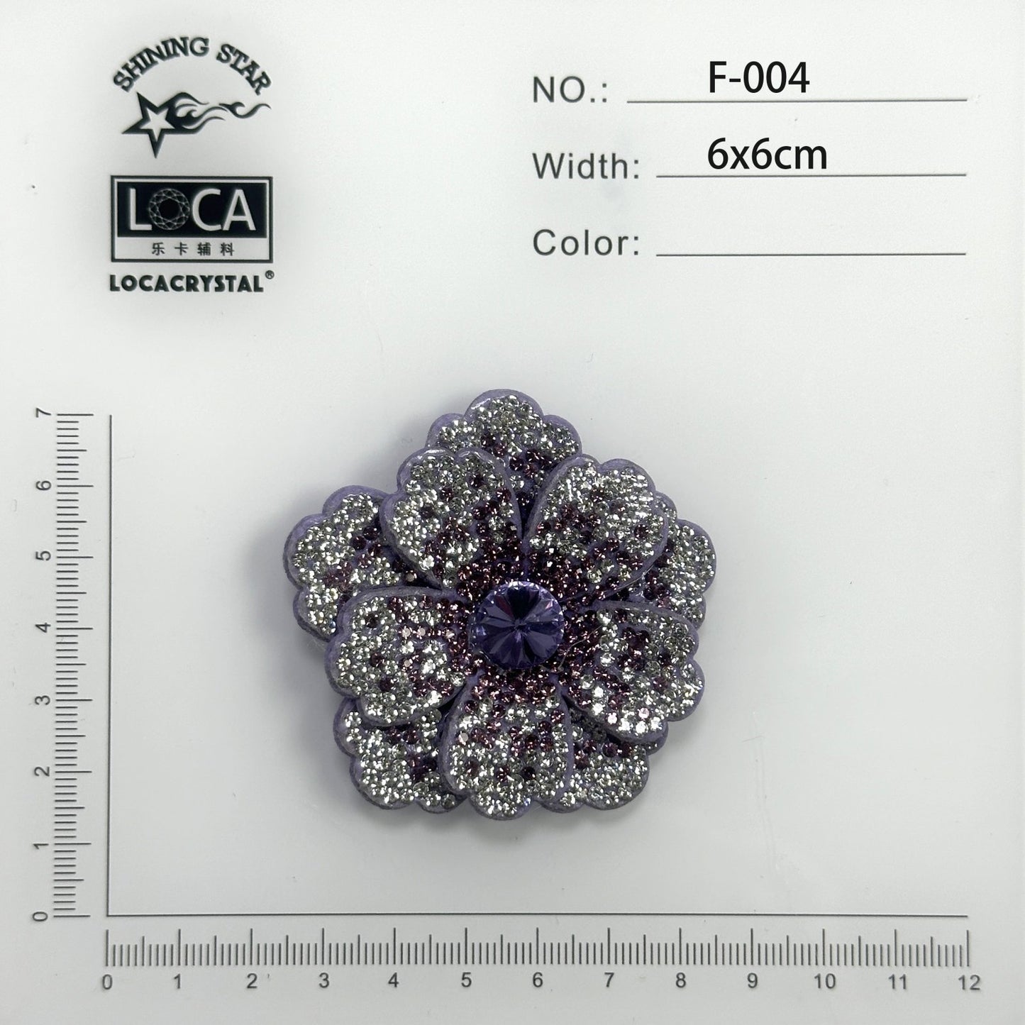 Crystal Flower Patch F-004