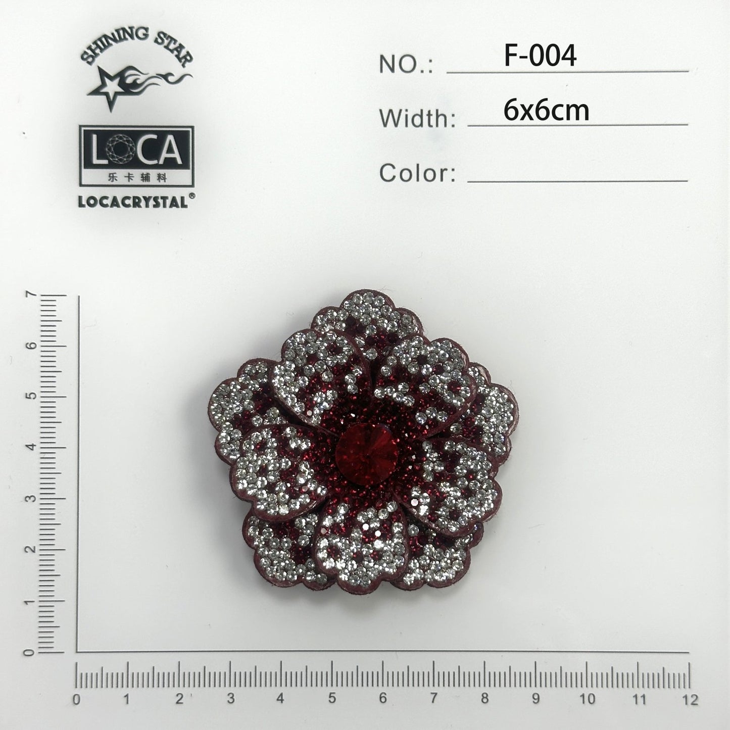 Crystal Flower Patch F-004