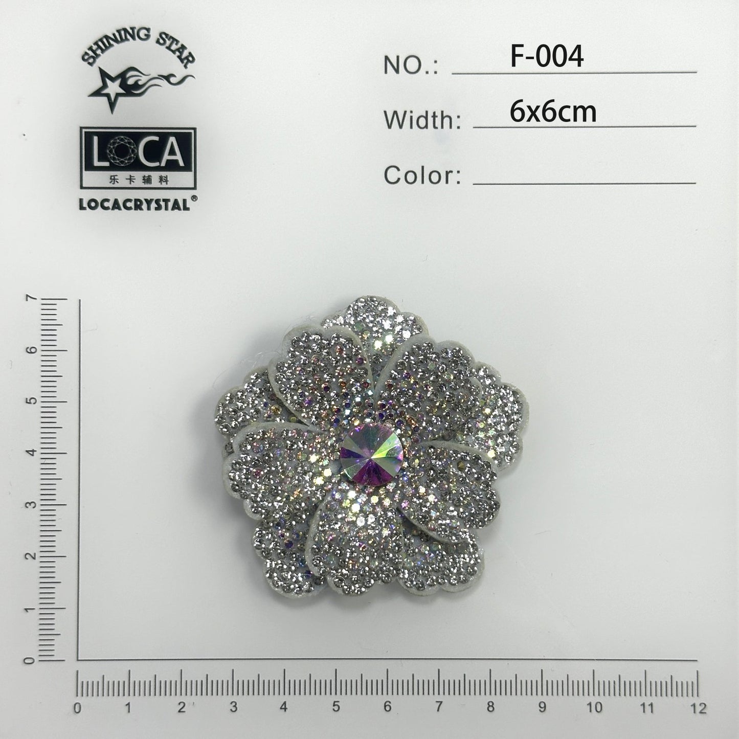 Crystal Flower Patch F-004