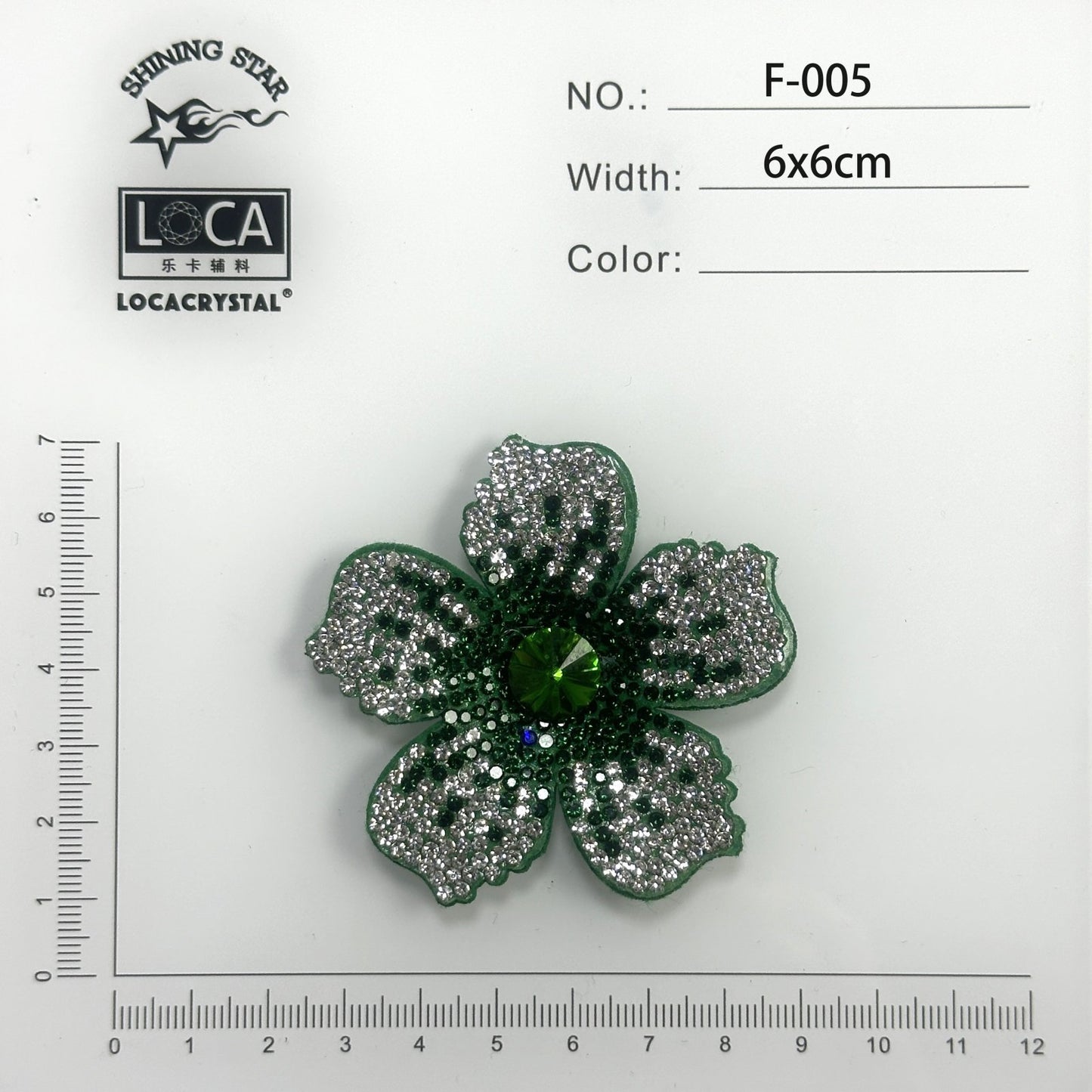 Crystal Flower Patch F-005