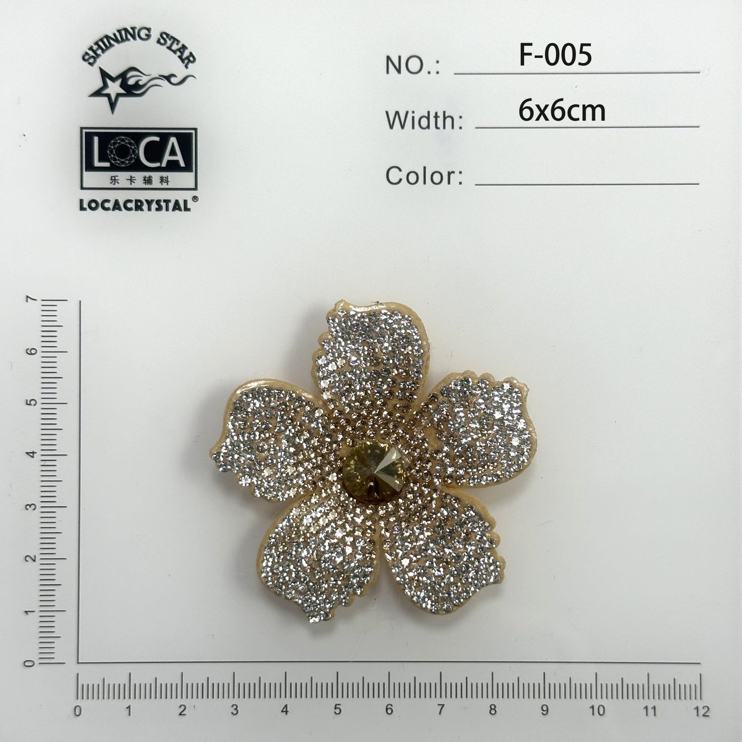 Crystal Flower Patch F-005
