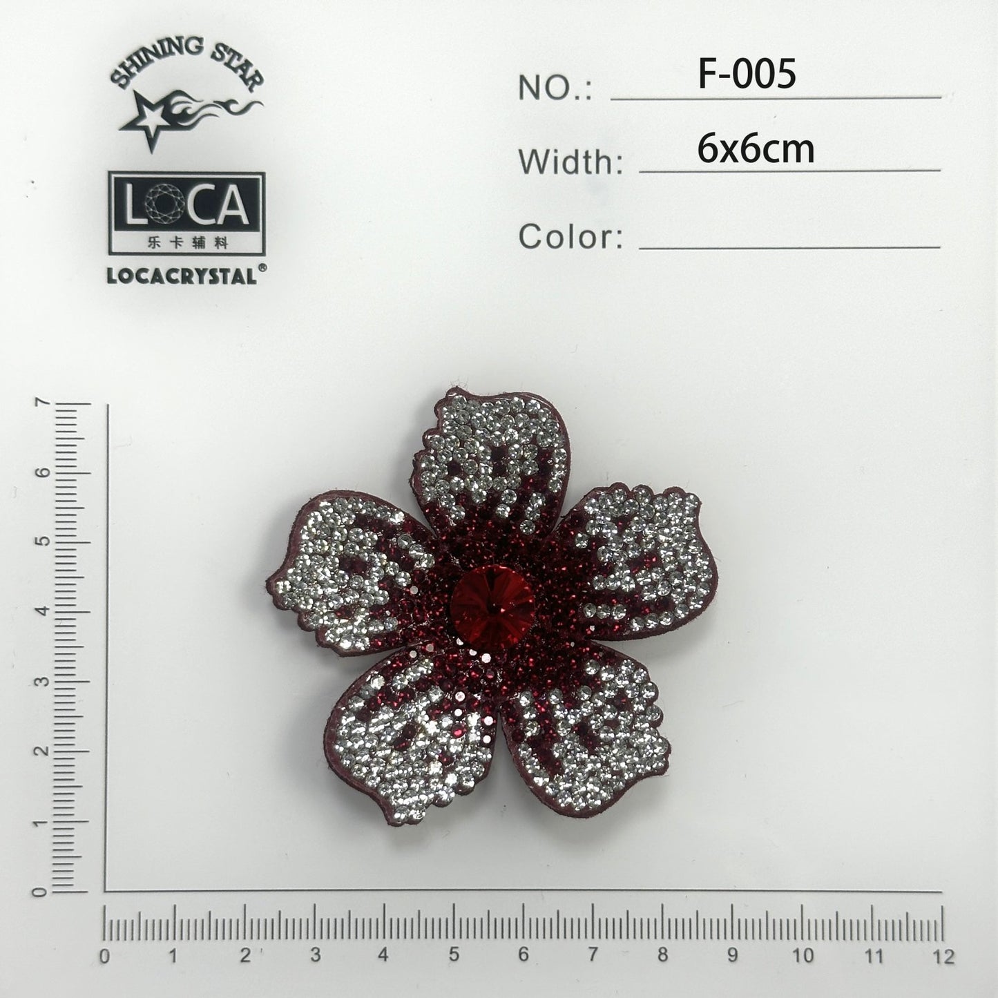 Crystal Flower Patch F-005