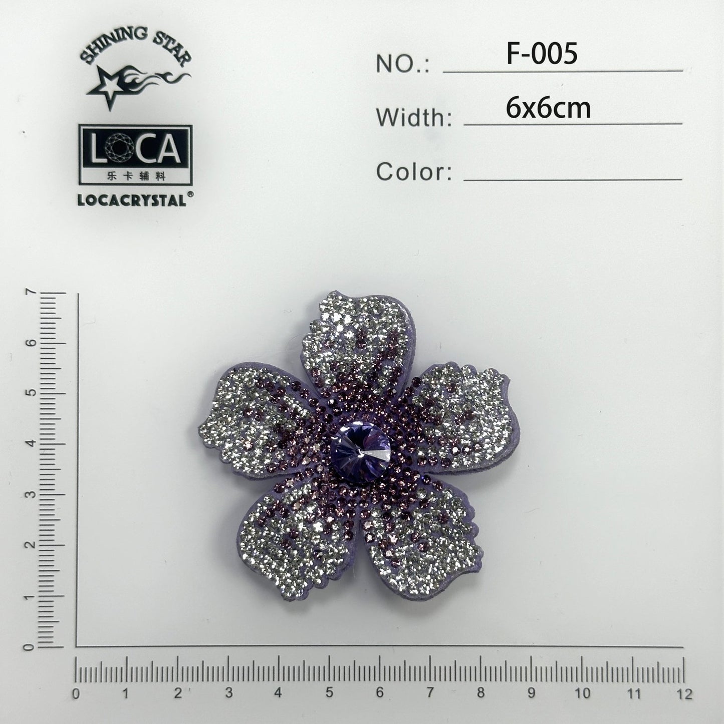 Crystal Flower Patch F-005