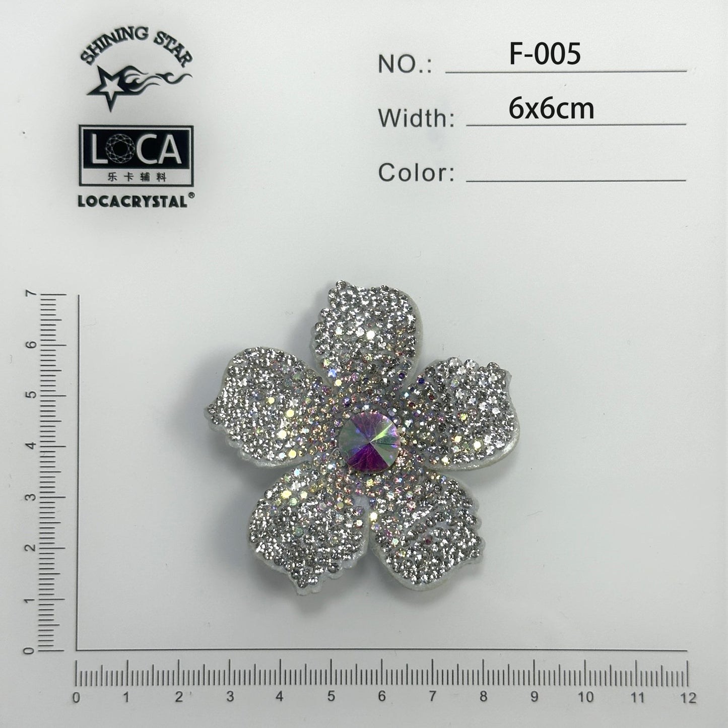 Crystal Flower Patch F-005