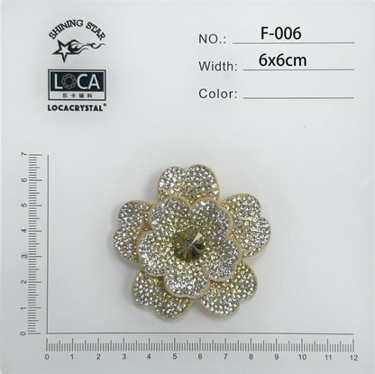 Crystal Flower Patch F-006
