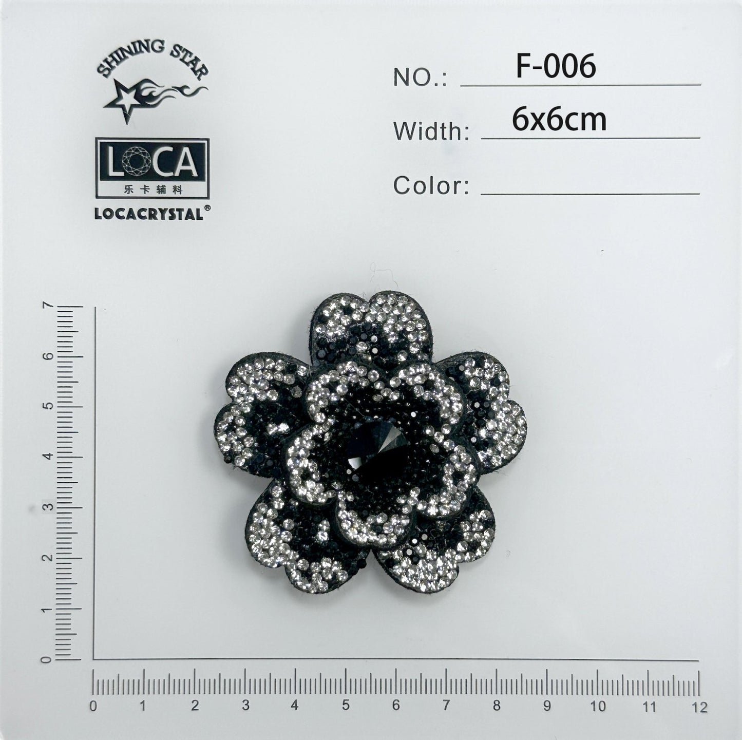 Crystal Flower Patch F-006