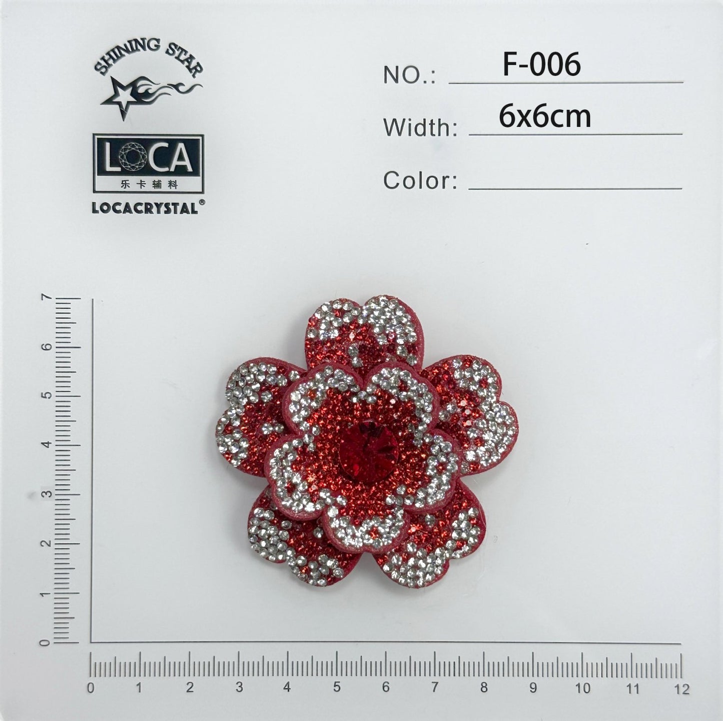 Crystal Flower Patch F-006