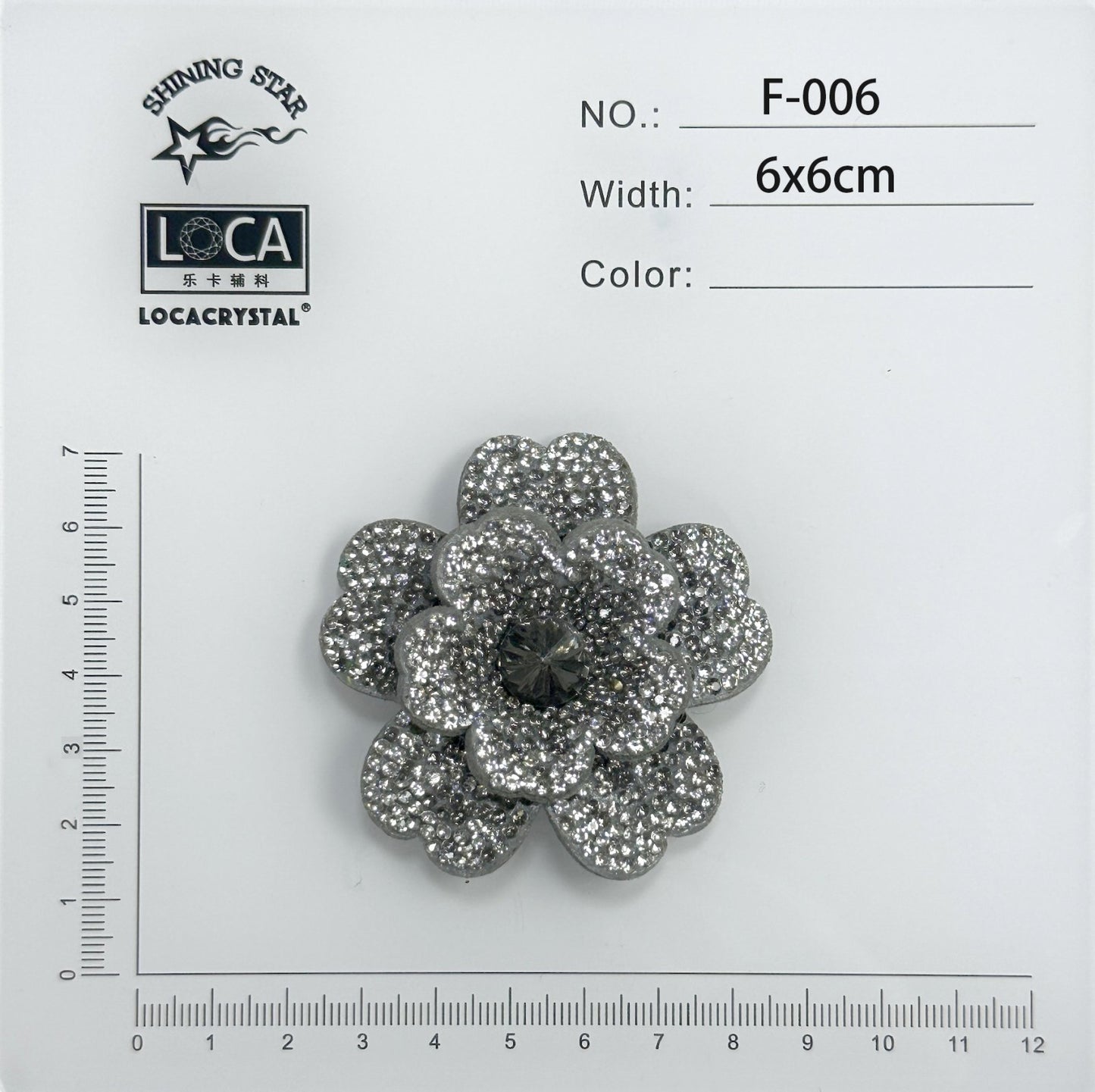 Crystal Flower Patch F-006
