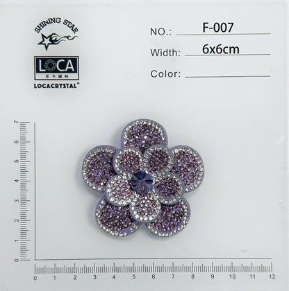 Crystal Flower Patch F-007