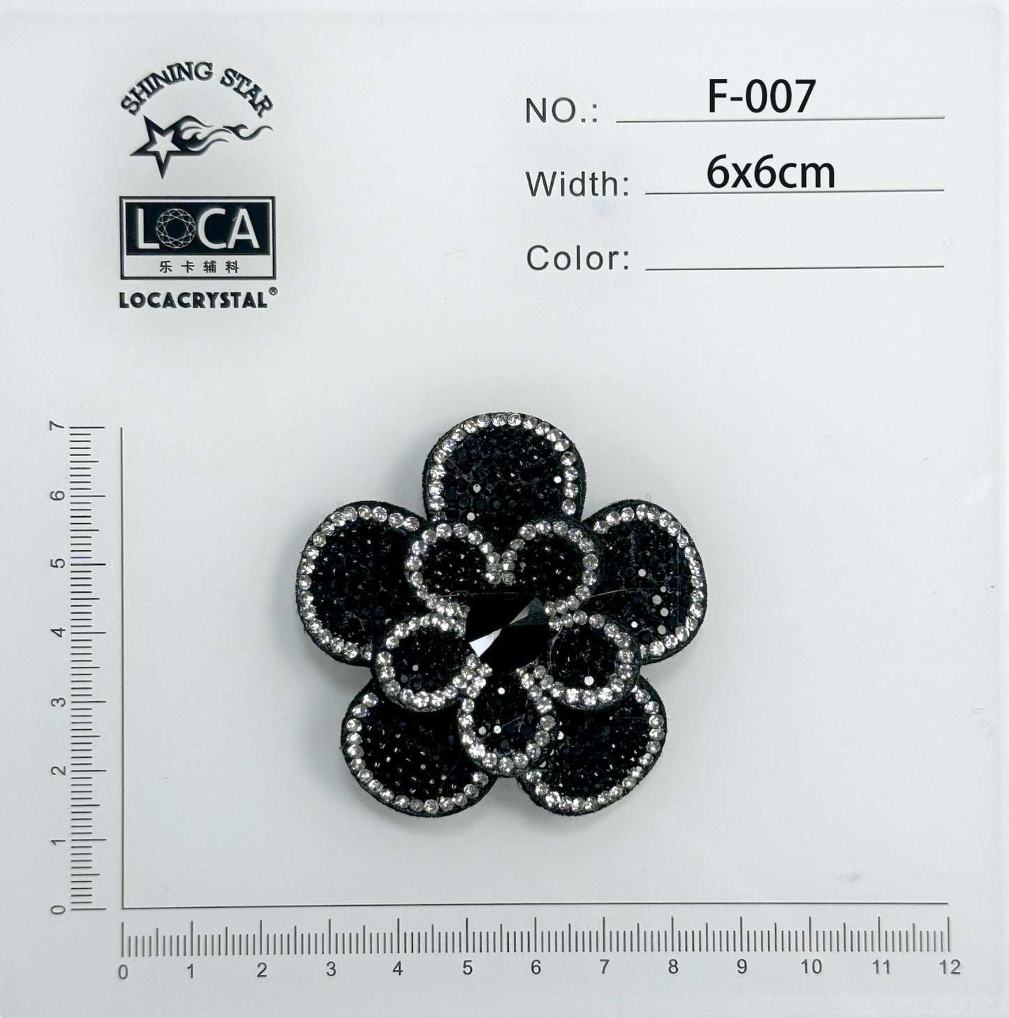 Crystal Flower Patch F-007