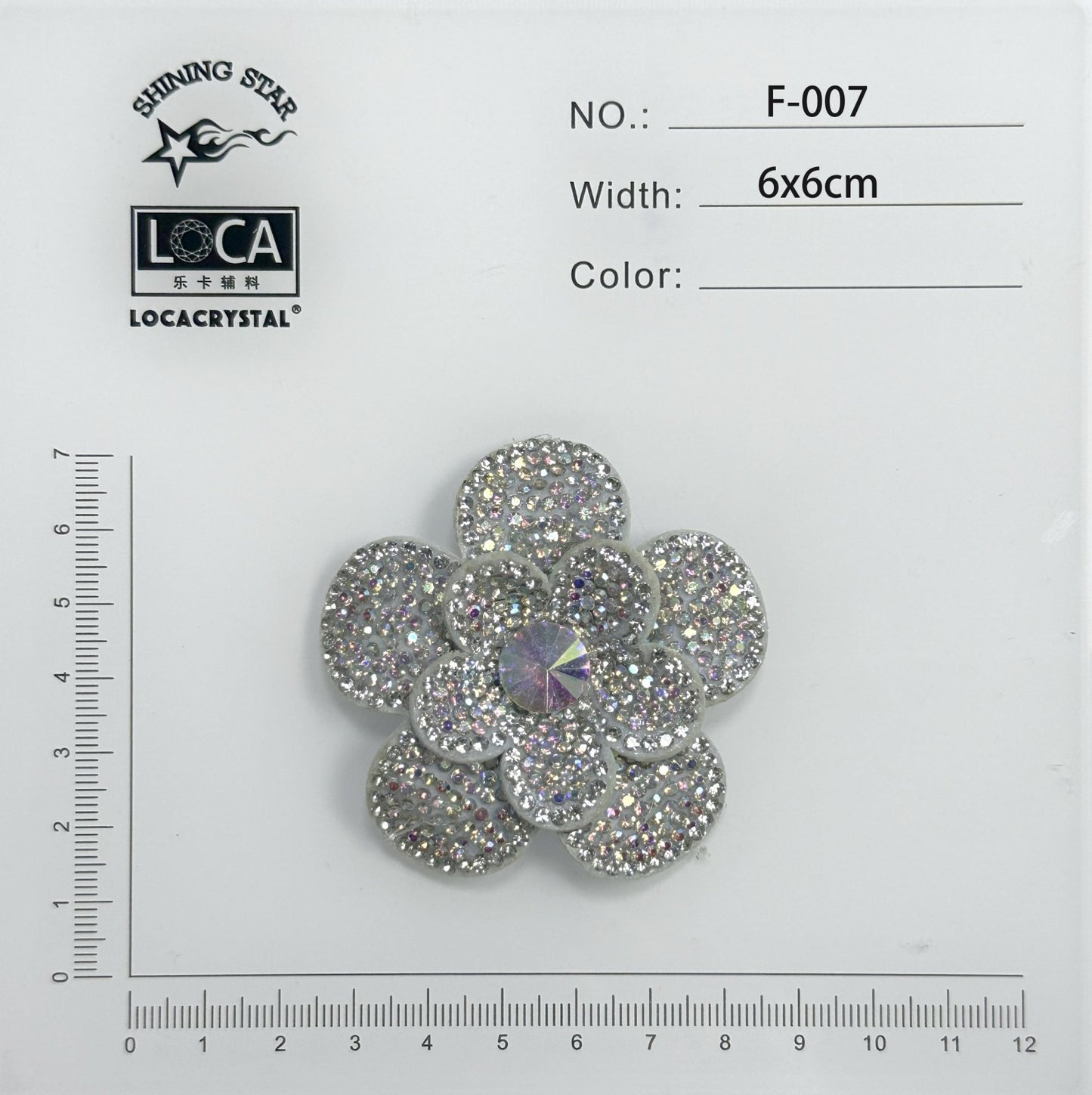 Crystal Flower Patch F-007