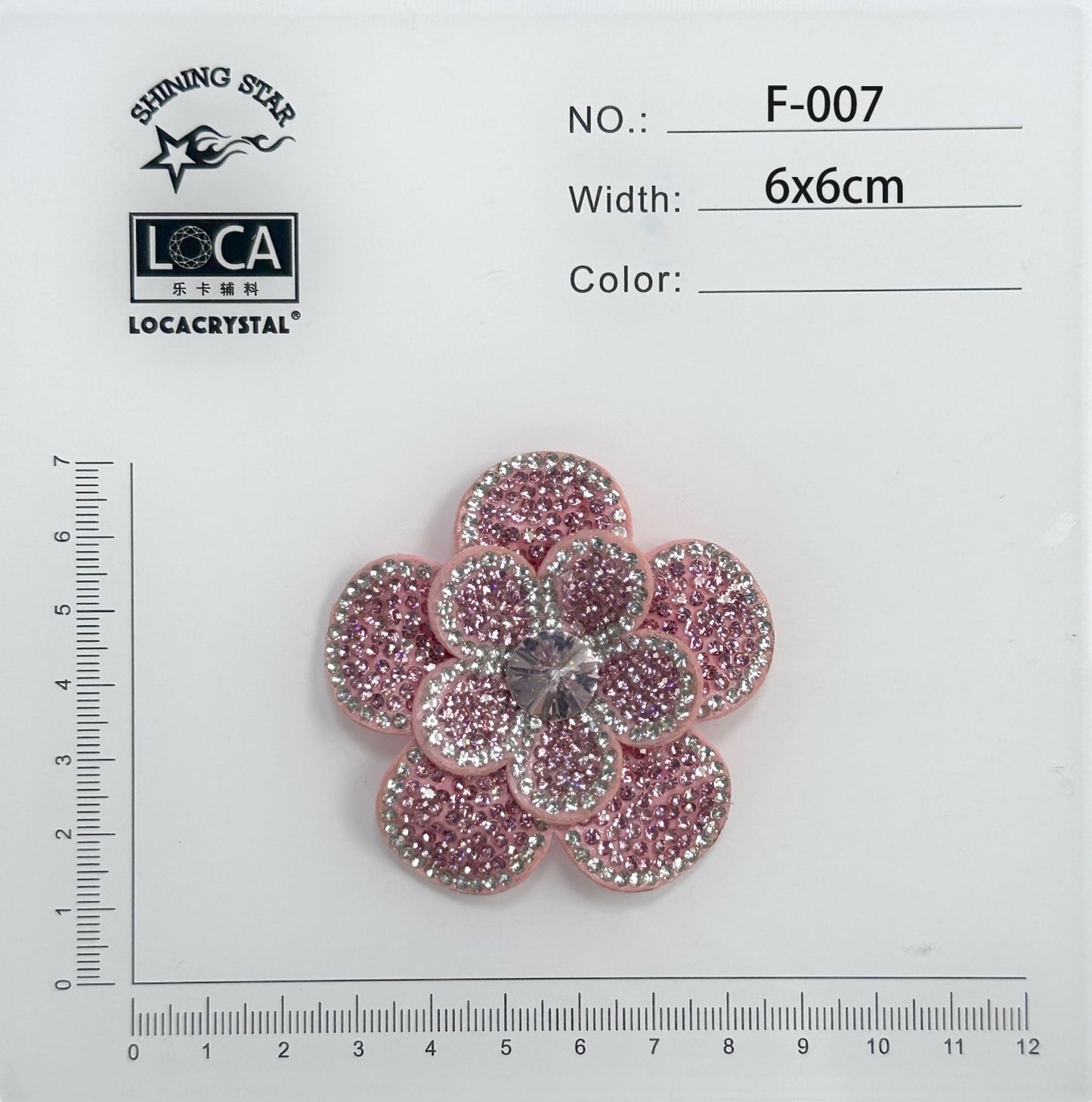 Crystal Flower Patch F-007