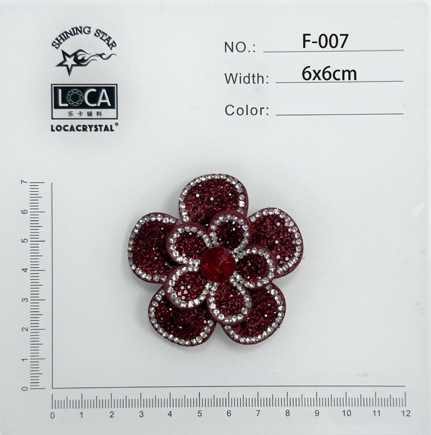 Crystal Flower Patch F-007