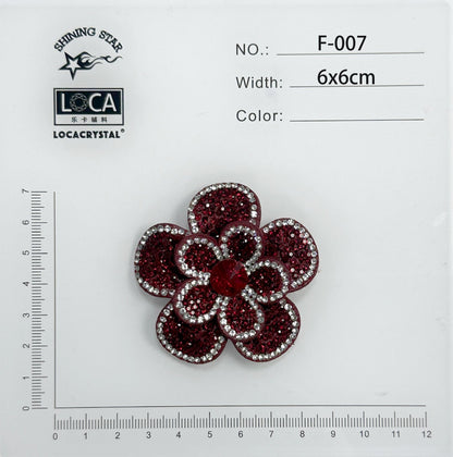 Crystal Flower Patch F-007