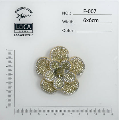 Crystal Flower Patch F-007