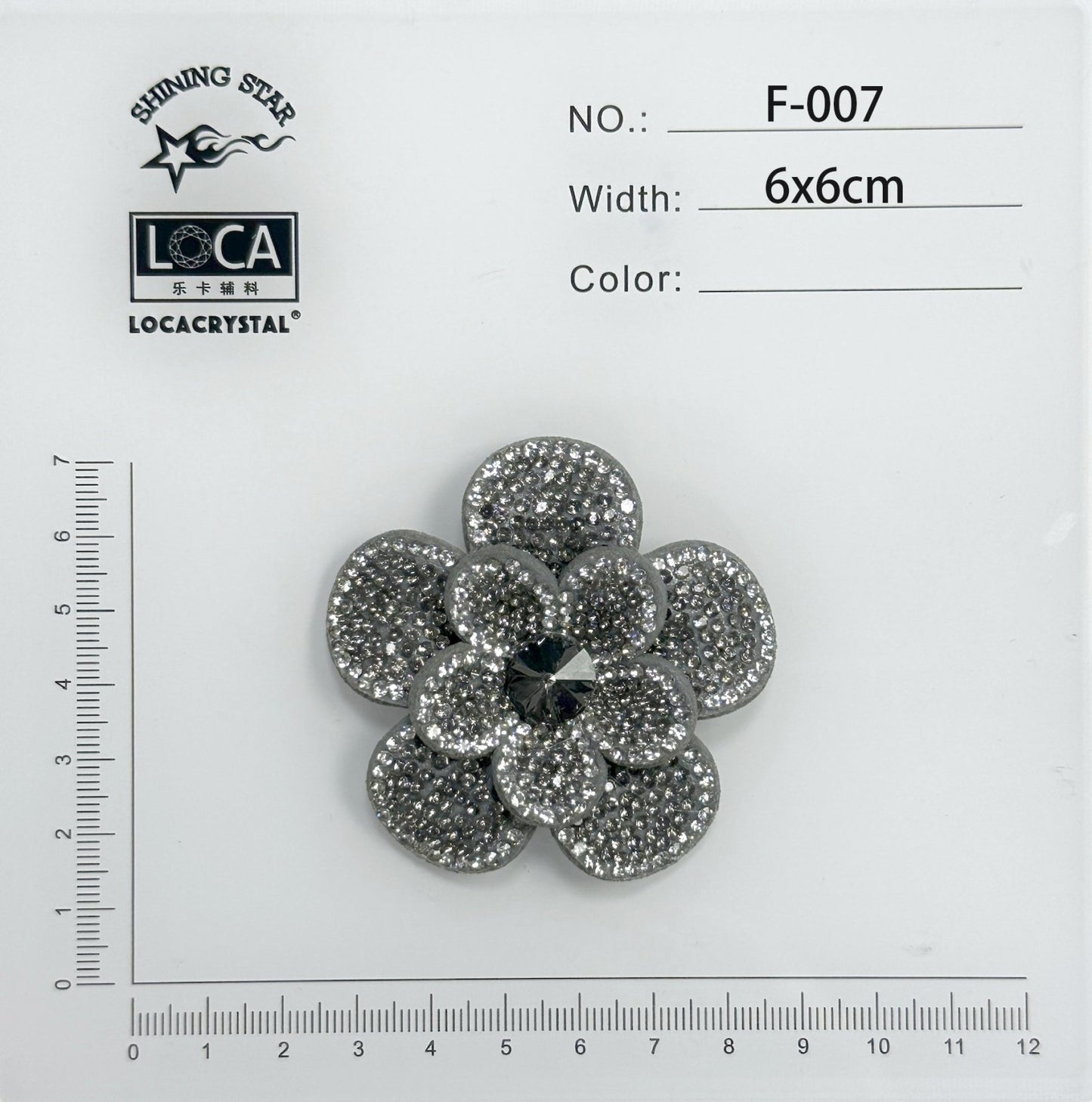 Crystal Flower Patch F-007