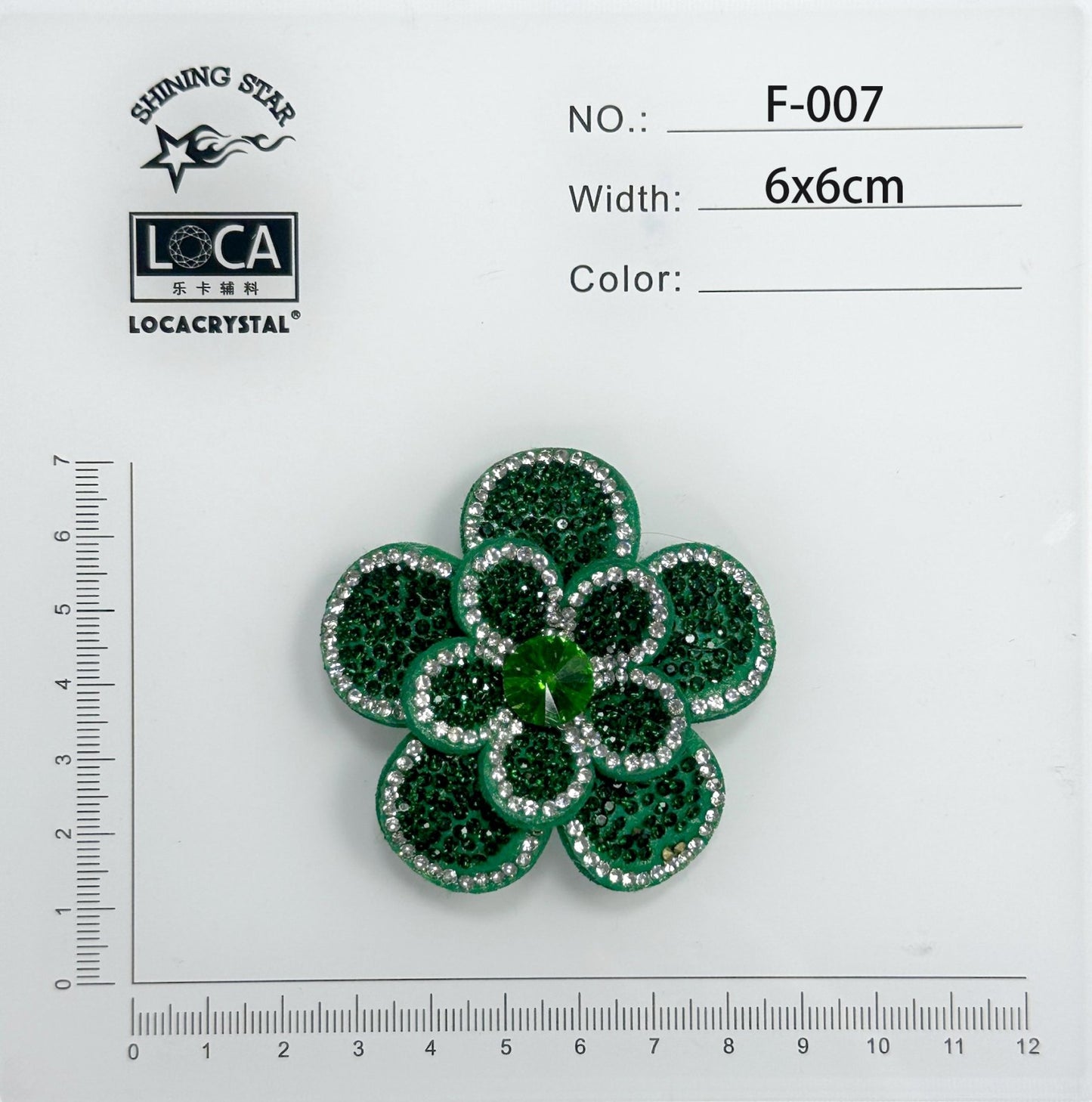 Crystal Flower Patch F-007