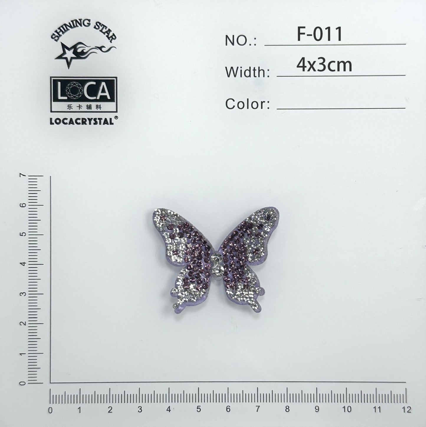 Crystal Flower Patch F-011