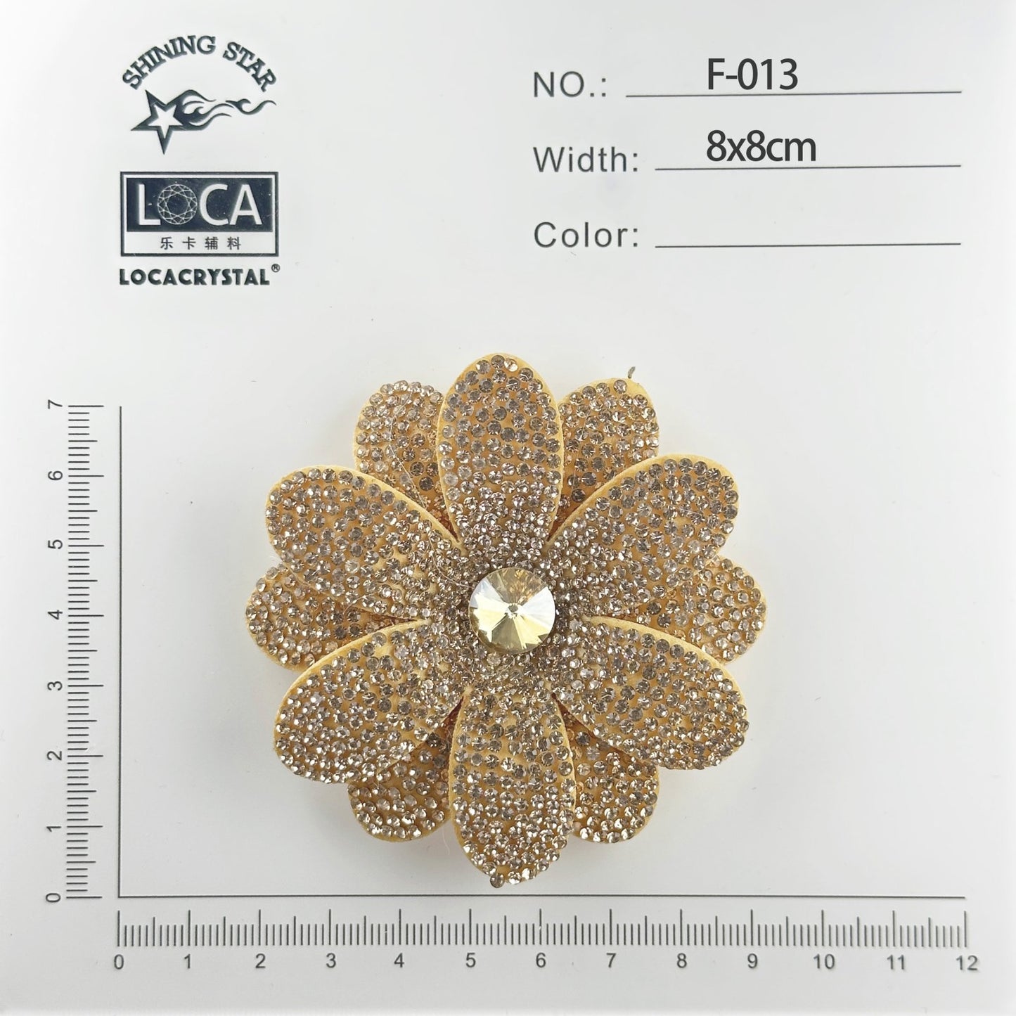 Crystal Flower Patch F-013