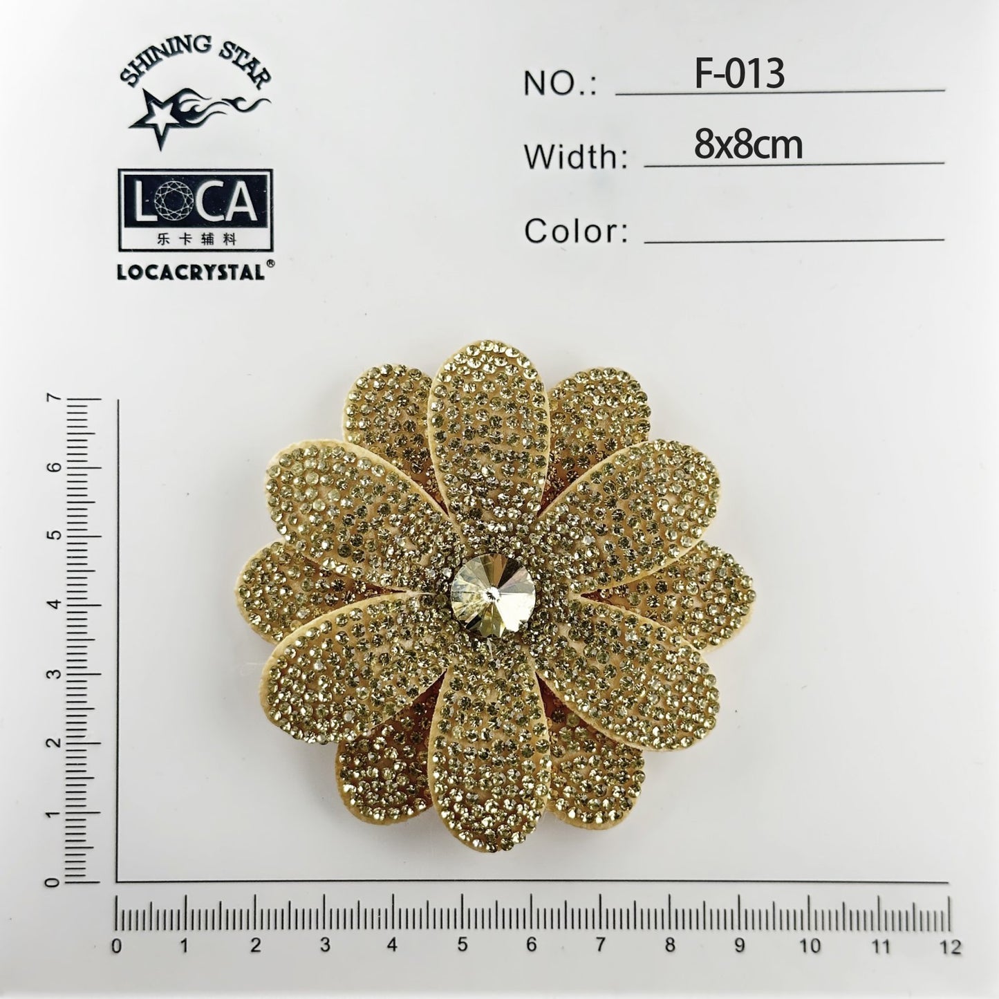 Crystal Flower Patch F-013