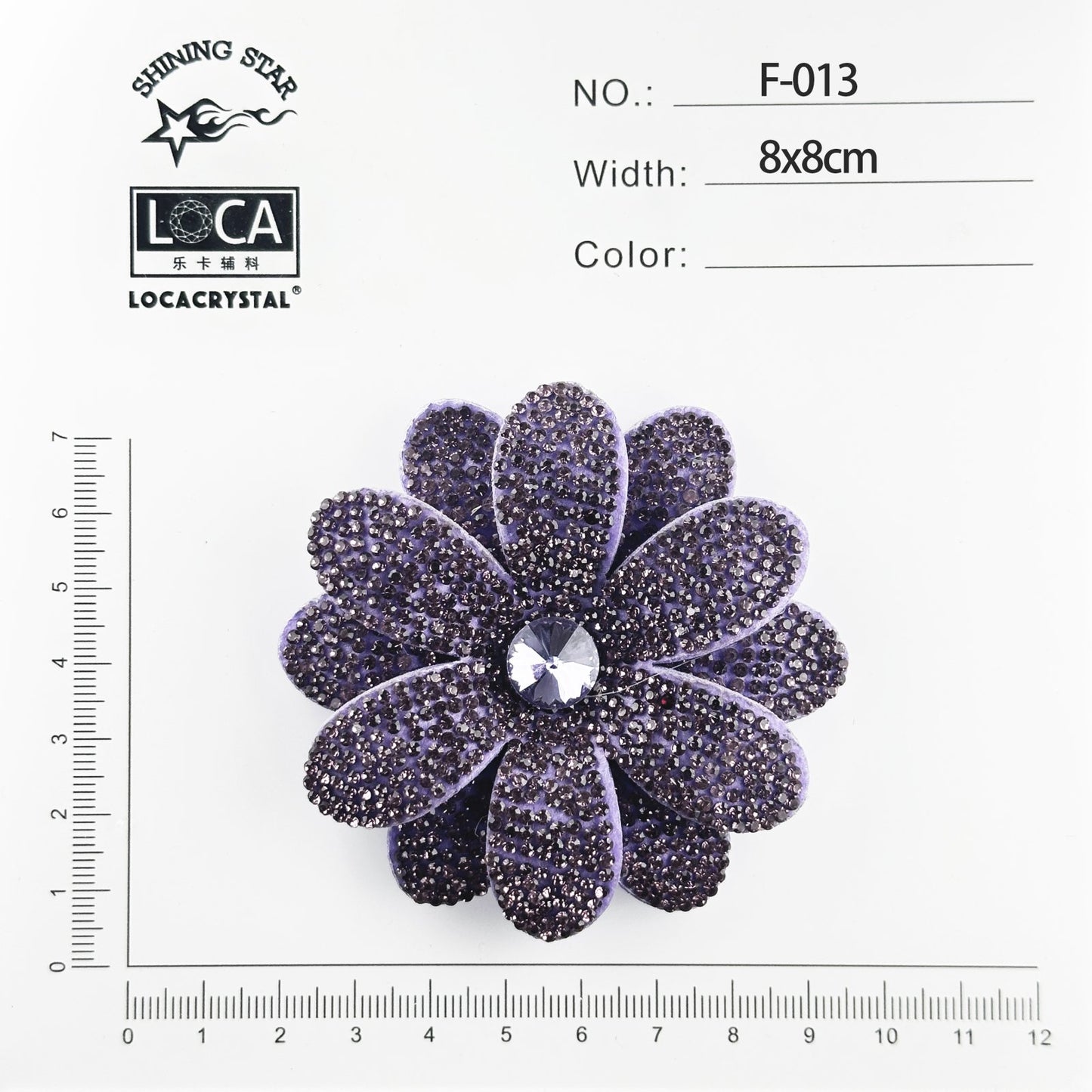 Crystal Flower Patch F-013