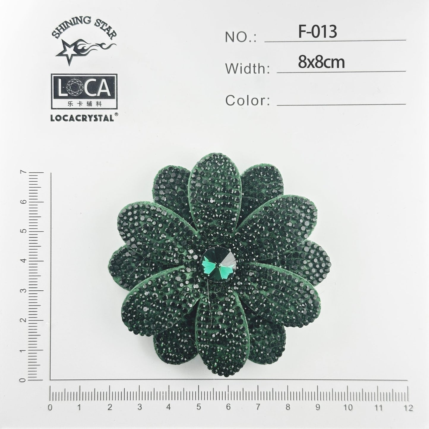 Crystal Flower Patch F-013