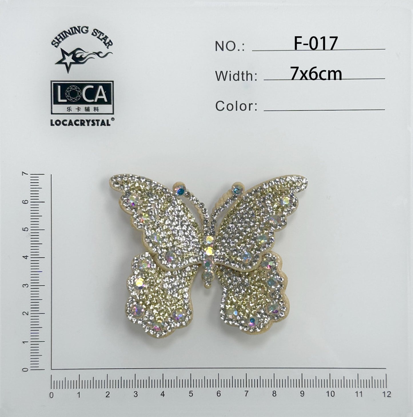 Crystal Flower Patch F-017