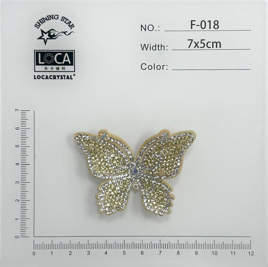 Crystal Flower Patch F-018