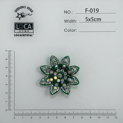 Crystal Flower Patch F-019