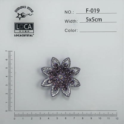 Crystal Flower Patch F-019