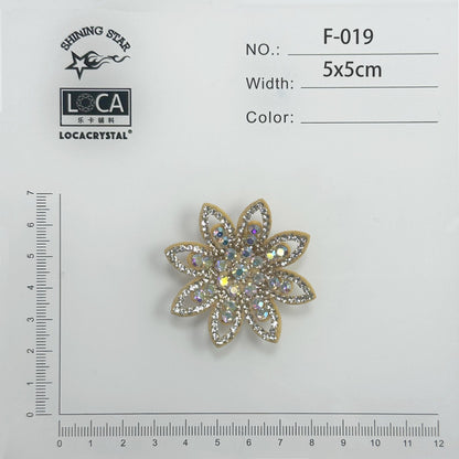 Crystal Flower Patch F-019