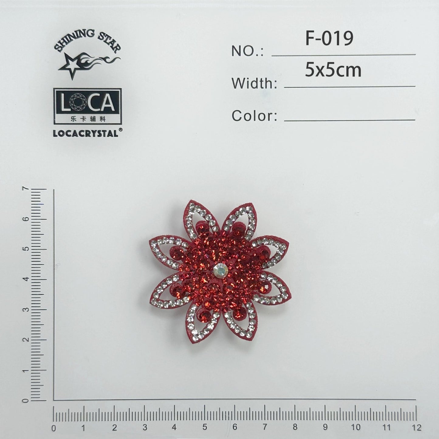 Crystal Flower Patch F-019