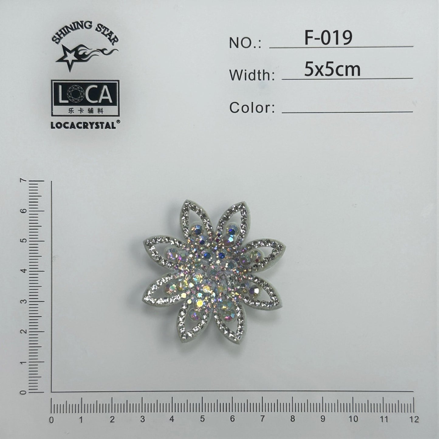 Crystal Flower Patch F-019