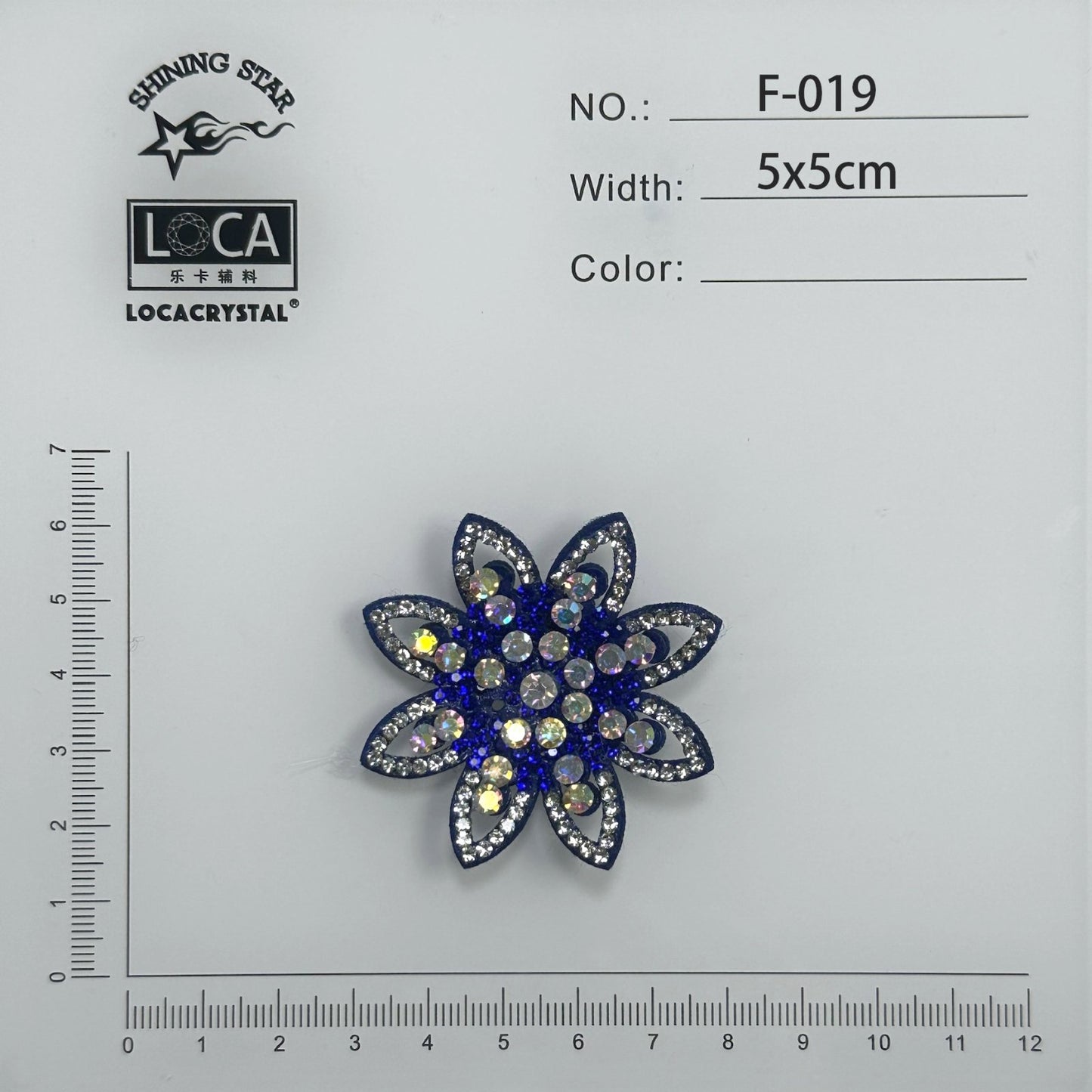 Crystal Flower Patch F-019